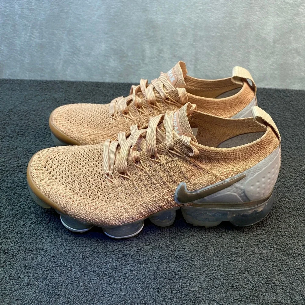 Nike Air VaporMax Flyknit 2 Rust Pink Storm Pink 942843-602 Womens Size 6